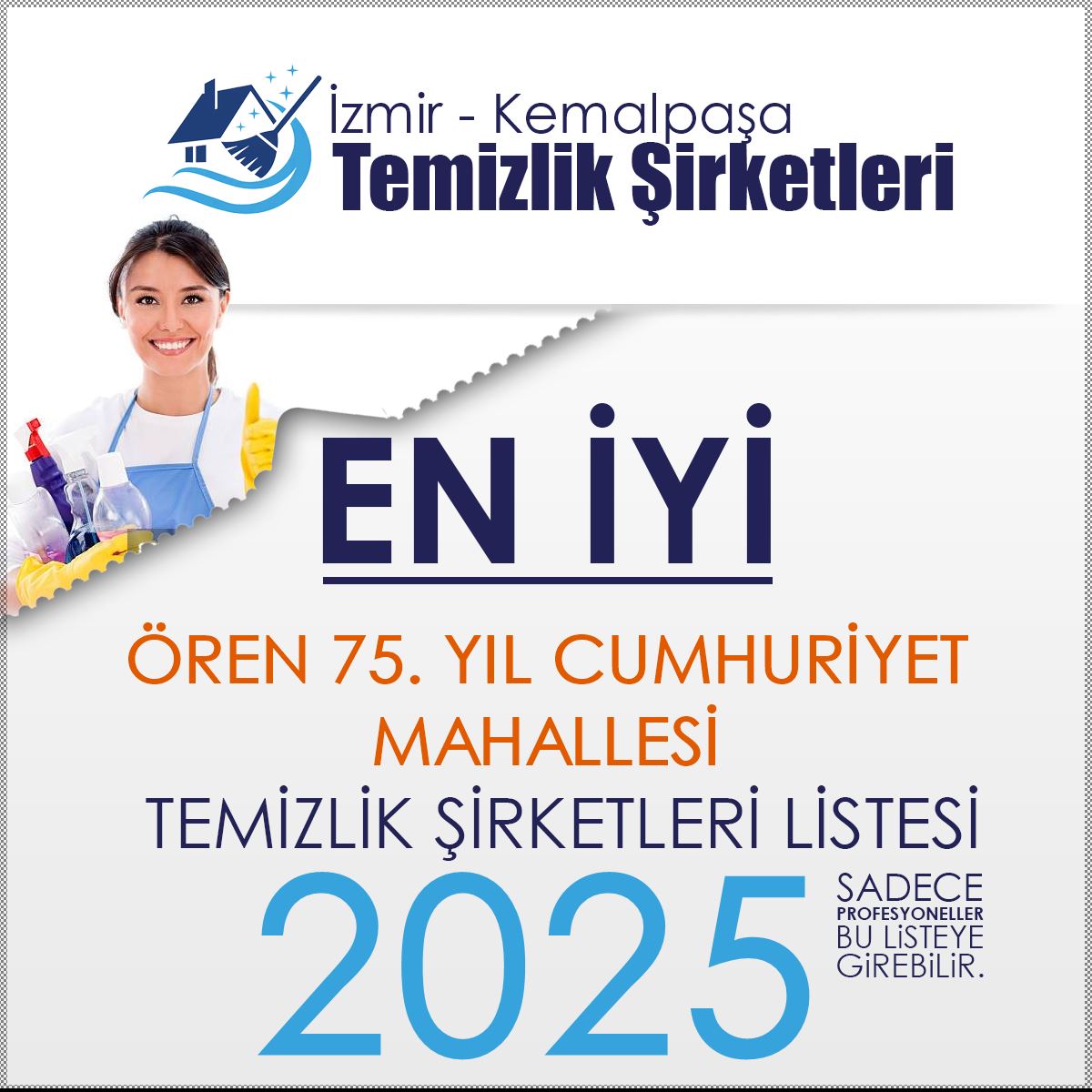 Ören 75. Yıl Cumhuriyet Mahallesi Temizlik Şirketleri